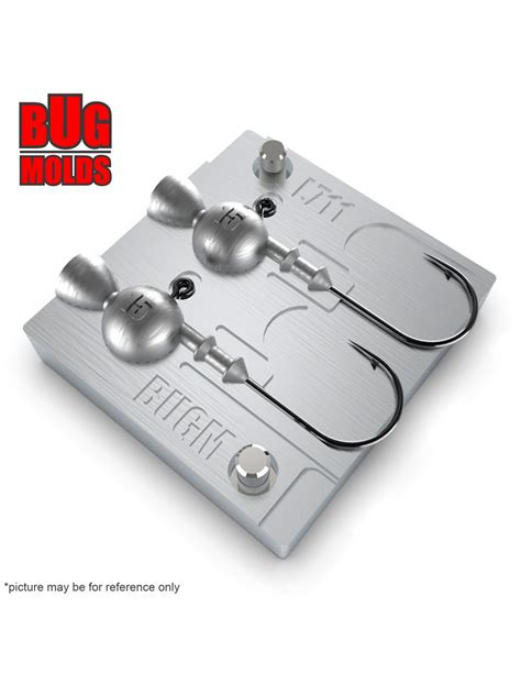 cnc machined bait molds|lead jig molds.